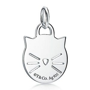 Tiffany & Co Sterling Silver Small Cat Charm